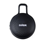 Nilox NXALBT001 - Altoparlante - portatile - senza fili - Bluetooth - 3 Watt - nero